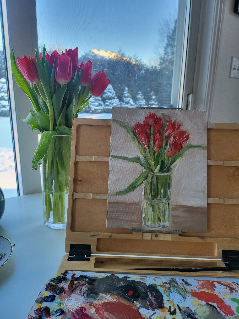"red tulips on valentine's." ~ flowers collection #1