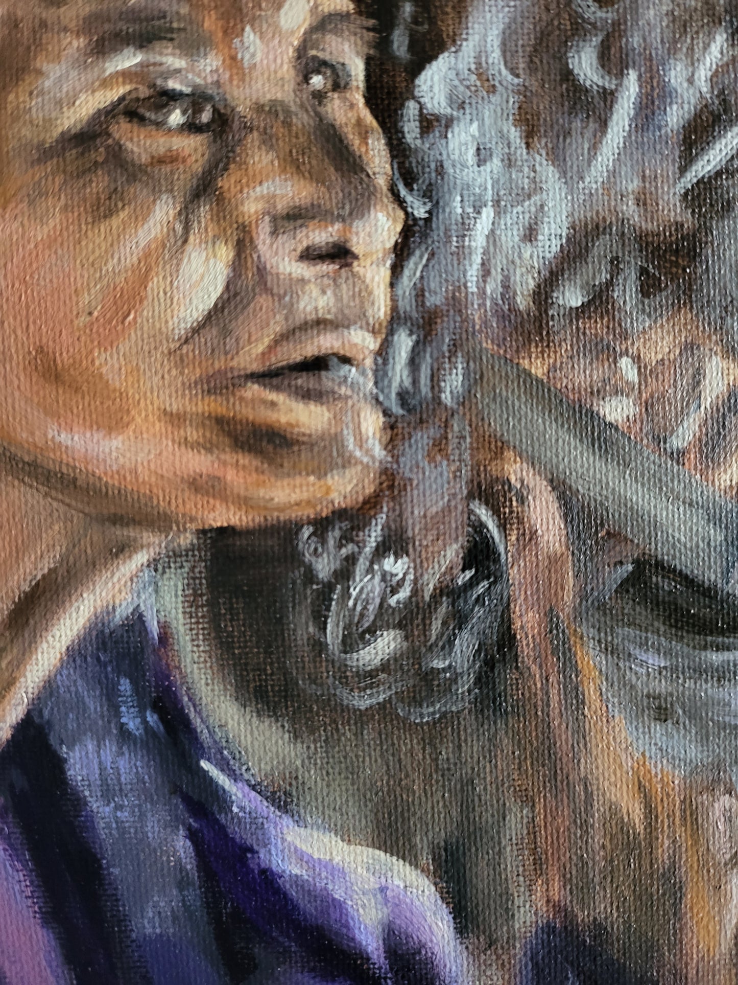 "grandmother gertrude." ~ puffin’ grannies collection #3