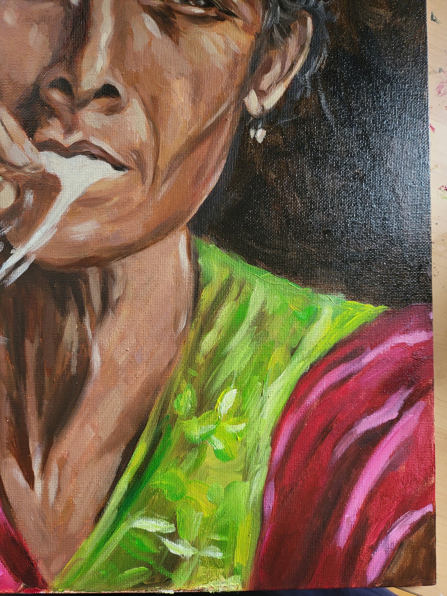 "grandmother ingrid." ~ puffin’ grannies collection #2