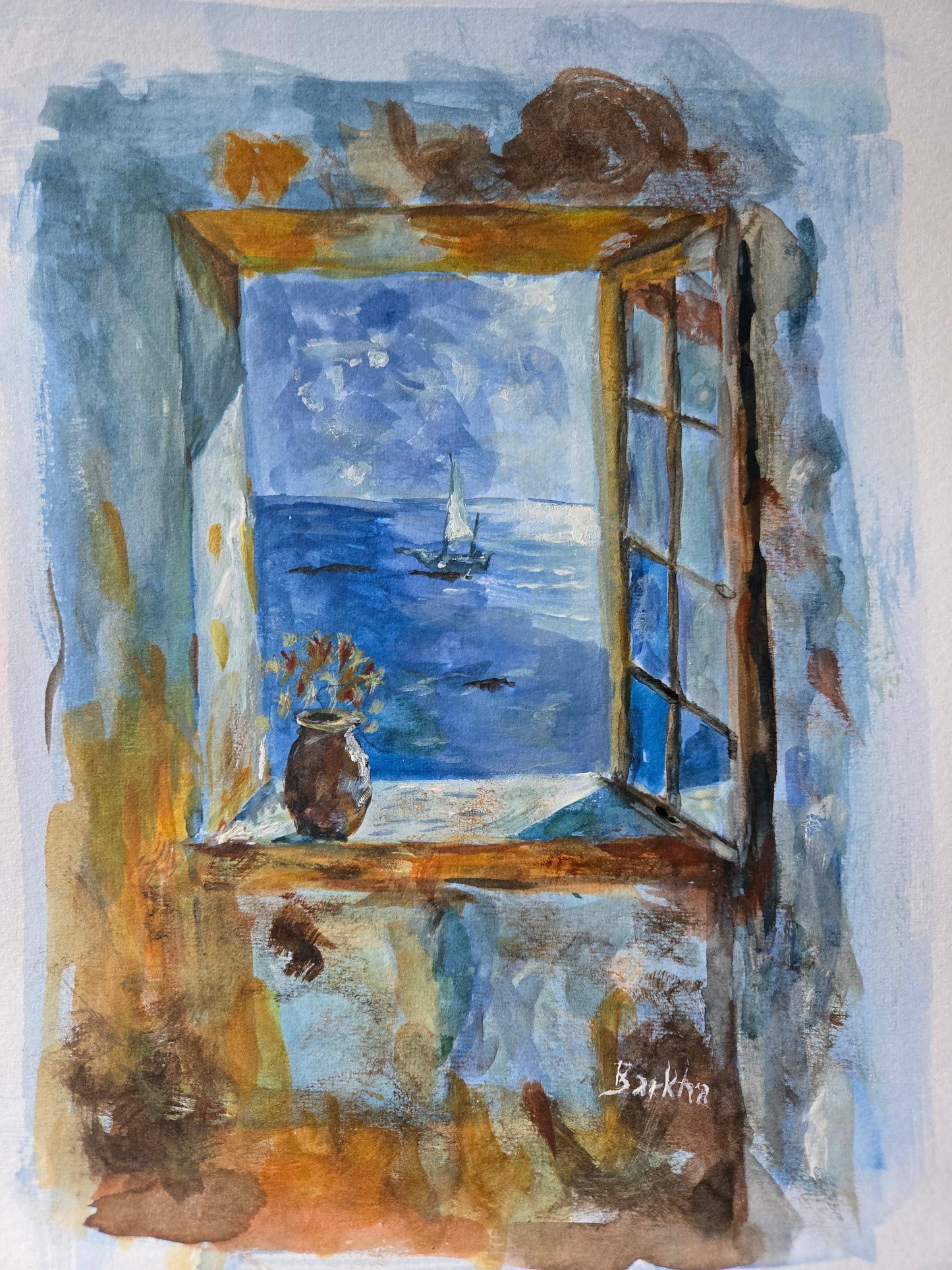 "horizon meets the sea."