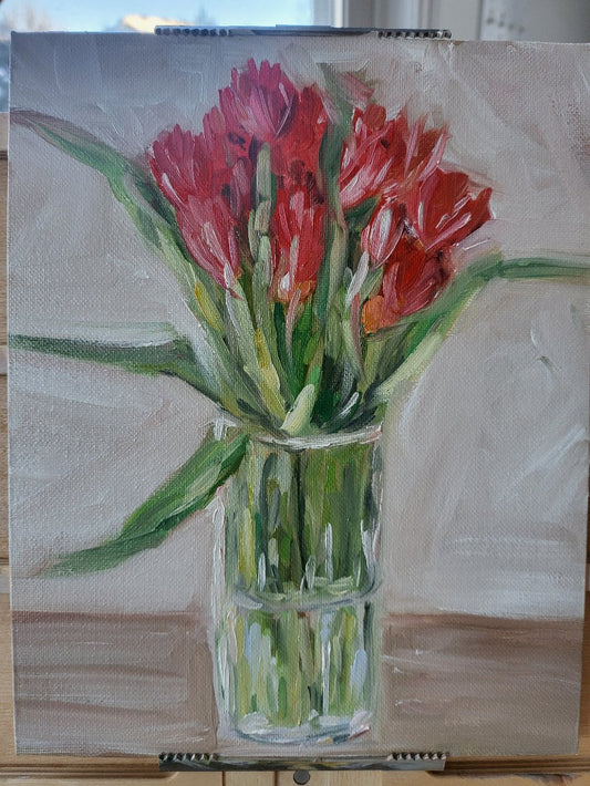 "red tulips on valentine's." ~ flowers collection #1