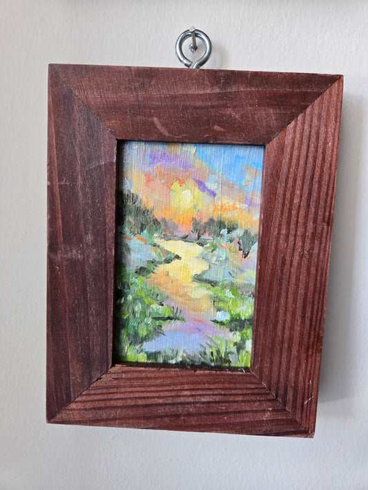 "setting sun." ~ trio collection #3