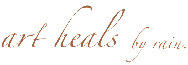 art heals by rain